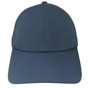 Slazenger Golf Hat Blue OS Strapback Perforated Performance Breathable Sports